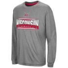 Boys 8-20 Campus Heritage Wisconsin Badgers Banner Tee, Size: Xl, Black