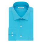 Men's Van Heusen Flex Collar Regular-fit Dress Shirt, Size: 15.5-32/33, Blue Other