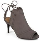 Journee Collection Haven Women's High Heels, Girl's, Size: 12, Grey