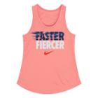 Girls 4-6x Nike Faster Fiercer Dri-fit Tank Top, Girl's, Size: 4, Light Pink