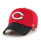Men's '47 Brand Cincinnati Reds Two-toned Clean Up Hat, Multicolor