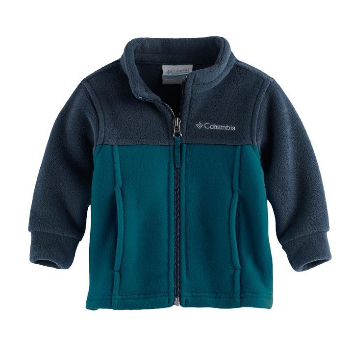 Baby Boy Columbia Fleece Jacket, Size: 12-18month, Blue Other