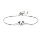 Disney's Mickey Mouse 90th Anniversary Mickey Forever  Lariat Bracelet, Women's, Gold