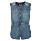 Toddler Girl Levi's Lightweight Denim Romper, Size: 2t, Light Blue
