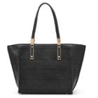 Mellow World Bridgett Laser-cut Tote, Women's, Black