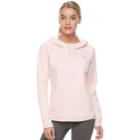Women's Fila Sport&reg; Andare Fleece Drop Collar Pullover Top, Size: Medium, Light Pink