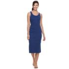 Juniors' So&reg; Tipped Midi Tank Dress, Girl's, Size: Xl, Blue