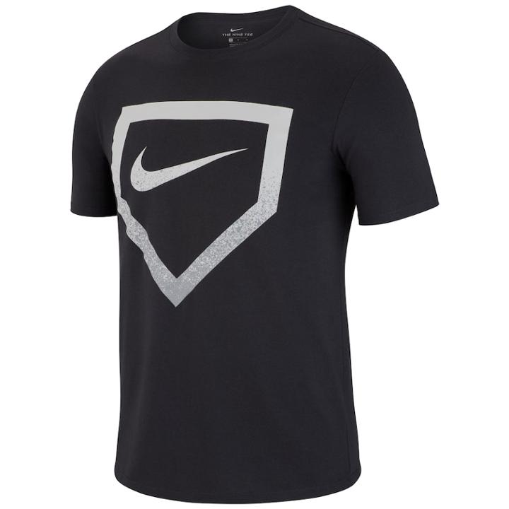 Big & Tall Nike Dri-fit Home Plate Performance Baseball Tee, Men's, Size: Xl Tall, Grey