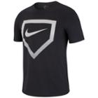 Big & Tall Nike Dri-fit Home Plate Performance Baseball Tee, Men's, Size: Xl Tall, Grey
