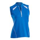 Plus Size Nancy Lopez Shock Short Sleeve Golf Polo, Women's, Size: 2xl, Brt Blue