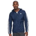 Men's Adidas Woven Jacket, Size: Large, Blue (navy)