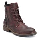 Xray Hester Men's Lace-up Combat Boots, Size: 8, Dark Red