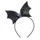 Disney's Vampirina Girls Glittering Bat Wing Bow Headband, Multicolor