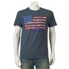 Men's Guitar Flag Tee, Size: Xl, Med Grey