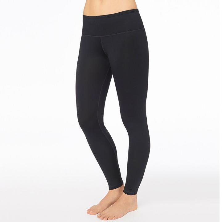 Women's Cuddl Duds Flexfit Leggings, Size: Xlrg Av/rg, Black