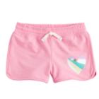 Girls 4-10 Jumping Beans&reg; Printed French Terry Dolphin Shorts, Size: 8, Brt Pink