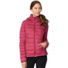Women's Heat Keep Hooded Packable Puffer Down Jacket, Size: Xxl, Red