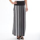 Women's Apt. 9&reg; Print Maxi Skirt, Size: Regular, Ovrfl Oth