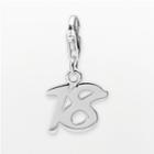 Personal Charm Sterling Silver 18 Charm, Women's, Grey