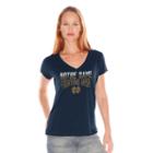 Women's Notre Dame Fighting Irish Fair Catch Tee, Size: Medium, Blue (navy)