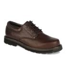 Dr. Scholl's Harrington Men's Leather Work Shoes, Size: Medium (8.5), Brown