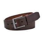Relic, Men's Walton Leather Belt, Size: 46, Dark Beige
