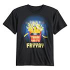 Boys 8-20 Fry Day Tee, Size: Small, Black