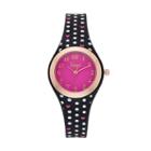 Vivani Women's Polka Dots & Hearts Watch, Size: Small, Multicolor