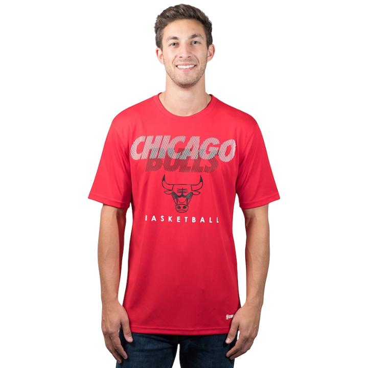 Men's Chicago Bulls Practice Tee, Size: Xl, Red