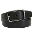 Men's Apt. 9&reg; Reversible Embossed Feather-edge Belt, Size: 32, Black