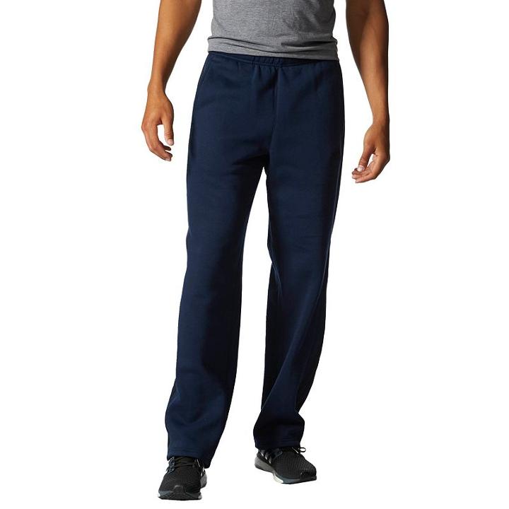 Men's Adidas Essential Athletic Pants, Size: Xxl, Blue (navy)