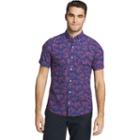 Men's Izod Seaport Classic-fit Performance Button-down Shirt, Size: Xl, Dark Blue