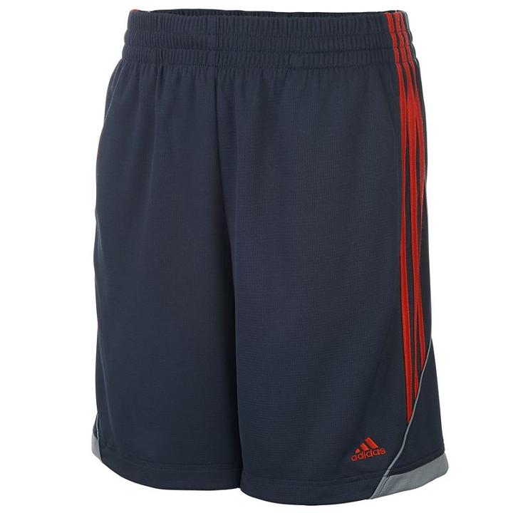 Boys 8-20 Adidas Speed Shorts, Boy's, Size: Large, Dark Grey