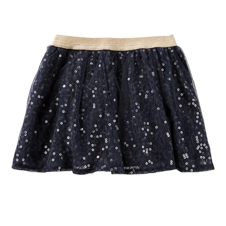 Toddler Girl Oshkosh B'gosh&reg; Sequin Lace Skirt, Size: 5t, Blue