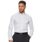 Men's Chaps Regular Fit Comfort Stretch Button-down Collar Dress Shirt, Size: 15.5-32/33, Med Pink