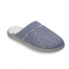 Dearfoams Women's Knit Scuff Slippers, Size: Xl, Blue Other