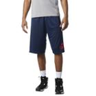Big & Tall Adidas Crazylight Climalite Shorts, Men's, Size: Xxl Tall, Blue (navy)