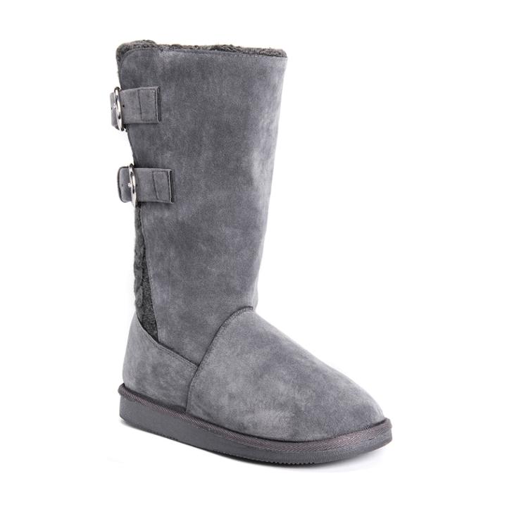 Muk Luks Jean Women's Boots, Size: 7, Grey