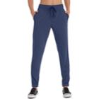 Women's Champion Heathered Jersey Jogger Sweatpants, Size: Large, Blue