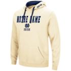 Men's Notre Dame Fighting Irish Pullover Fleece Hoodie, Size: Xl, Blue (navy)