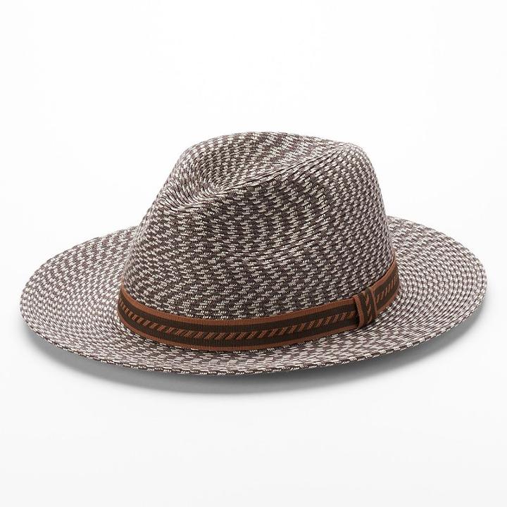 Peter Grimm Urbain Water-resistant Fedora, Women's, Brown