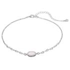 Lc Lauren Conrad Oval Stone Beaded Link Choker Necklace, Women's