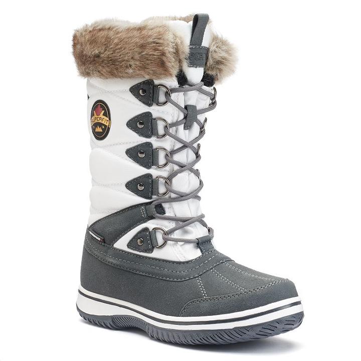 Superfit Anila Women's Waterproof Winter Boots, Size: 6, White