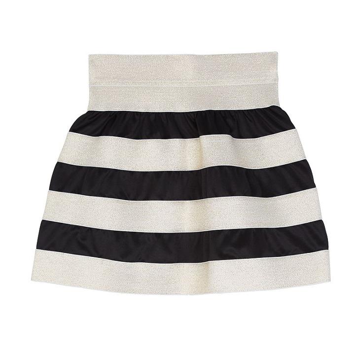 Girls 7-16 Iz Amy Byer Striped Scuba Skirt, Girl's, Size: Xl, Ovrfl Oth