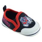 Baby Fresno State Bulldogs Crib Shoes, Infant Unisex, Size: 6-9 Months, Blue (navy)