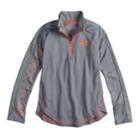 Girls 7-16 Under Armour Tech Quarter-zip Pullover Top, Size: Xl, Med Grey