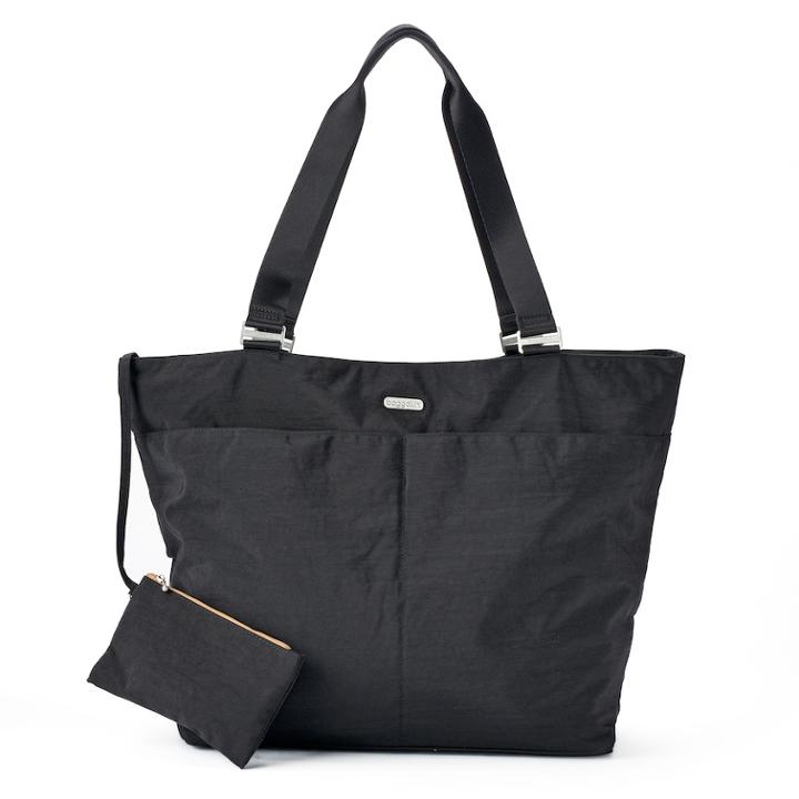 Women's Baggallini Carry All Tote Bag, Grey (charcoal)