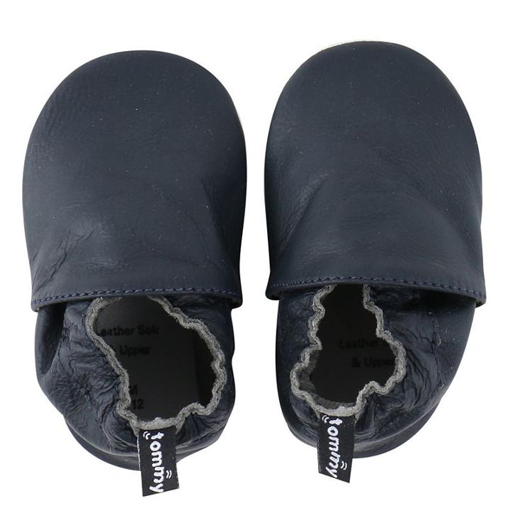 Baby Boy Tommy Tickle Solid Slip-on Shoes, Size: 18-24month, Blue (navy)