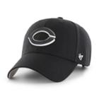 Men's '47 Brand Cincinnati Reds Mvp Hat, Black