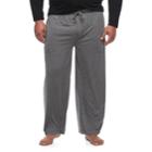 Big & Tall Van Heusen Performance Lounge Pants, Men's, Size: 3xl Tall, Black